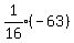 expr%281%2F16%29%2A%28-63%29