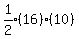 expr%281%2F2%29%2816%29%2810%29