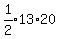 expr%281%2F2%29%2A13%2A20