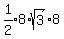 expr%281%2F2%29%2A8%2Asqrt%283%29%2A8