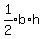 expr%281%2F2%29%2Ab%2Ah