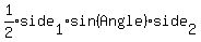 expr%281%2F2%29%2Aside%5B1%5D%2Asin%28Angle%29%2Aside%5B2%5D