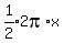 expr%281%2F2%292pi%2Ax