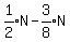 expr%281%2F2%29N-expr%283%2F8%29N