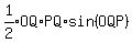 expr%281%2F2%29OQ%2APQ%2Asin%28OQP%29