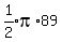 expr%281%2F2%29pi%2A89