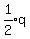 expr%281%2F2%29q