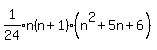 expr%281%2F24%29n%28n%2B1%29%28n%5E2%2B5n%2B6%5E%22%22%29%5E%22%22