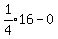 expr%281%2F4%2916-0