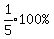 expr%281%2F5%29%2A%22100%25%22