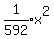 expr%281%2F592%29x%5E2