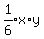 expr%281%2F6%29%2Ax%2Ay
