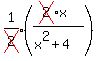 expr%281%2Fcross%282%29%29%2A%28%28cross%282%29x%29%2F%28x%5E2%2B4%29%29