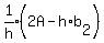 expr%281%2Fh%29%282A-h%2Ab%5B2%5D%29
