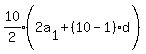 expr%2810%2F2%29%282a%5B1%5D%5E%22%22+%2B+%2810-1%29d%29