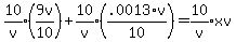 expr%2810%2Fv%29%289v%2F10%29+%2B+expr%2810%2Fv%29%28.0013%2Av%2F+10%29+=expr%2810%2Fv%29xv