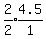 expr%282%2F2%29%2Aexpr%284.5%2F1%29