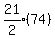 expr%2821%2F2%29%2874%29