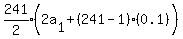 expr%28241%2F2%29%282a%5B1%5D%2B%28241-1%29%280.1%29%5E%22%22%29