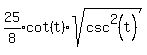 expr%2825%2F8%29%5E%22%22cot%28t%29%2Asqrt%28csc%5E2%28t%29%29+