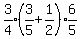 expr%283%2F4%29%283%2F5%2B1%2F2%29expr%286%2F5%29