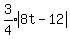 expr%283%2F4%29abs%288t-12%29
