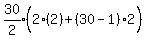 expr%2830%2F2%29%282%282%29%5E%22%22%2B%2830-1%292%29