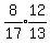 expr%288%2F17%29%2Aexpr%2812%2F13%29