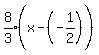 expr%288%2F3%29%28x-%28-1%2F2%29%5E%22%22%29
