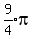 expr%289%2F4%29pi