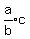 expr%28a%2Fb%29c