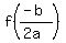 f%28%28-b%29%2F%282a%29%29