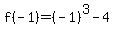 f%28-1%29=%28-1%29%5E3-4