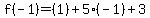f%28-1%29=%281%29%2B5%28-1%29%2B3
