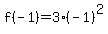 f%28-1%29+=+3%28-1%29%5E2