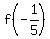 f%28-1%2F5%29