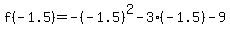 f%28-1.5%29=-%28-1.5%29%5E2-3%28-1.5%29-9