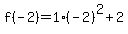 f%28-2%29=1%28-2%29%5E2%2B2