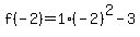 f%28-2%29=1%28-2%29%5E2-3