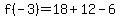 f%28-3%29=%2B18%2B12-6