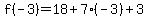 f%28-3%29=%2B18%2B7%28-3%29%2B3