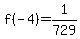 f%28-4%29=1%2F729