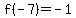 f%28-7%29+=+-1%2C379