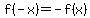 f%28-x%29=-f%28x%29