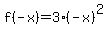 f%28-x%29=3%28-x%29%5E2