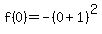 f%280%29=-%280%2B1%29%5E2