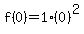 f%280%29=1%280%29%5E2