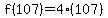 f%28107%29=4%28107%29