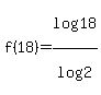 f%2818%29=log%2818%29%2Flog%282%29
