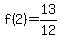 f%282%29+=++13%2F12